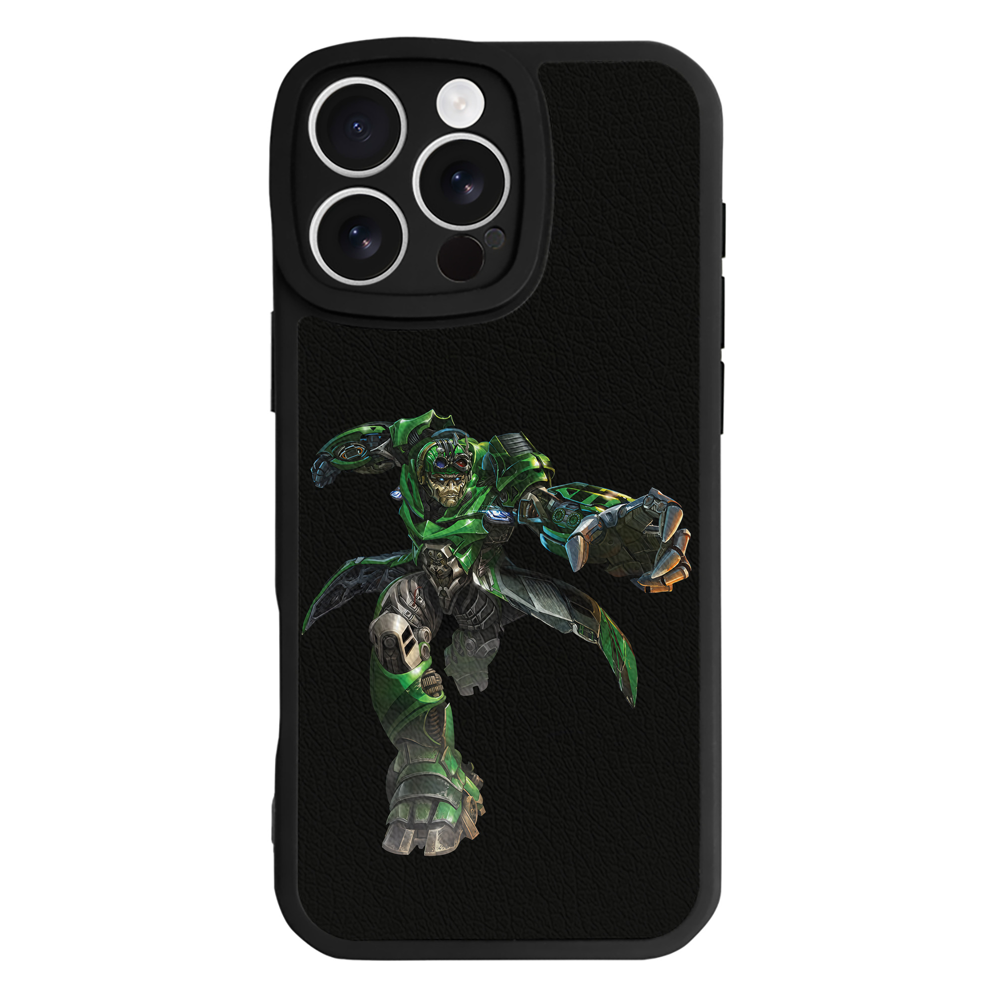 （画像用） Transformers トランスフォーマー 【iPhone 16シリーズ対応】シリコンスマホケース（レザー調） 材質：シリコン